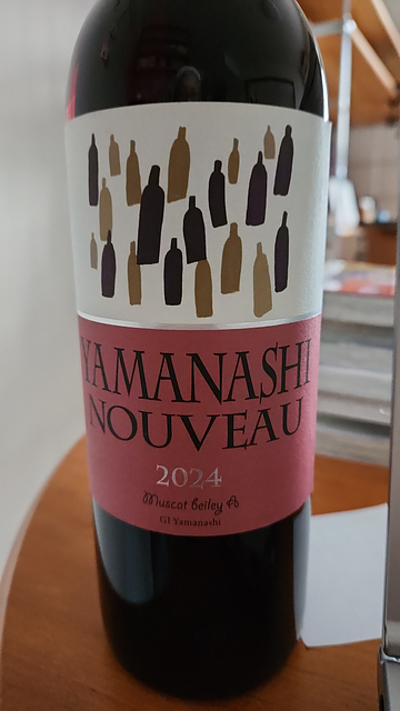 勝沼醸造 Yamanashi Nouveau 2024 Muscat Bailey A