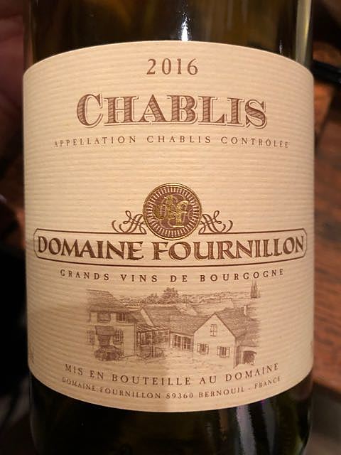 Dom. Fournillon Chablis(ドメーヌ・フルニヨン シャブリ)