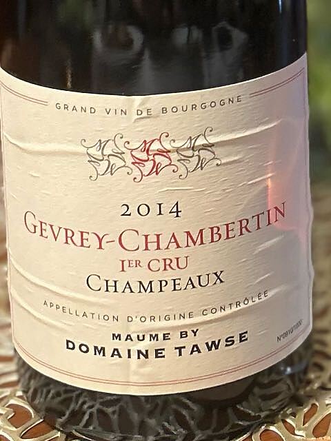 Dom. Tawse Gevrey Chambertin 1er Cru Champeaux(ドメーヌ・トーズ ジュヴレ・シャンベルタン プルミエ・クリュ シャンポー)