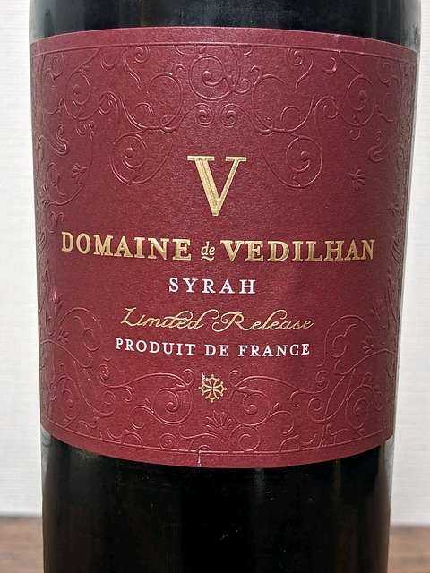 Dom. de Védilhan Syrah Limited Release