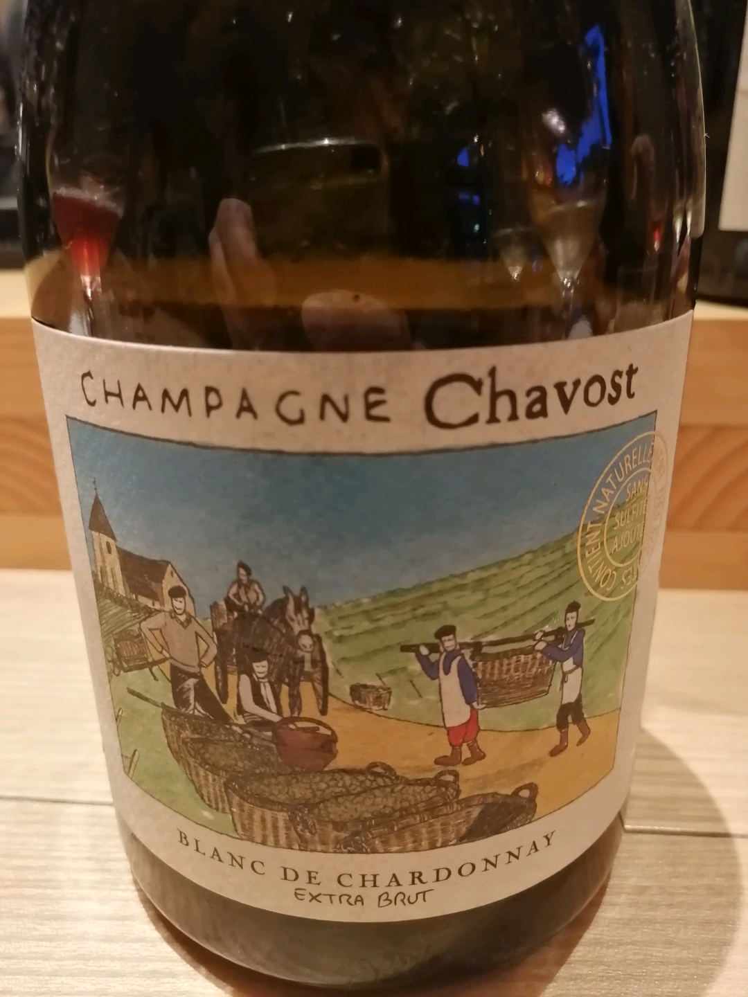 Champagne Chavost Blanc de Chardonnay Extra | Vinica 無料の