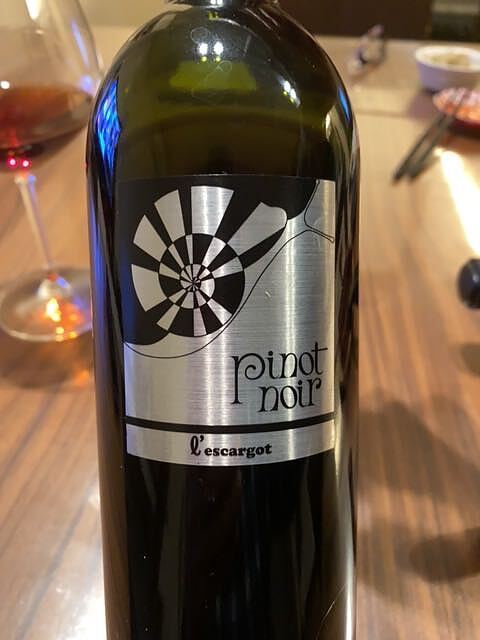 l'escargot Pinot Noir 2014
