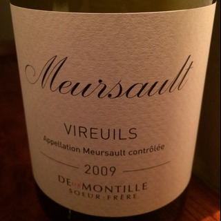 Deux Montille Meursault Vireuils