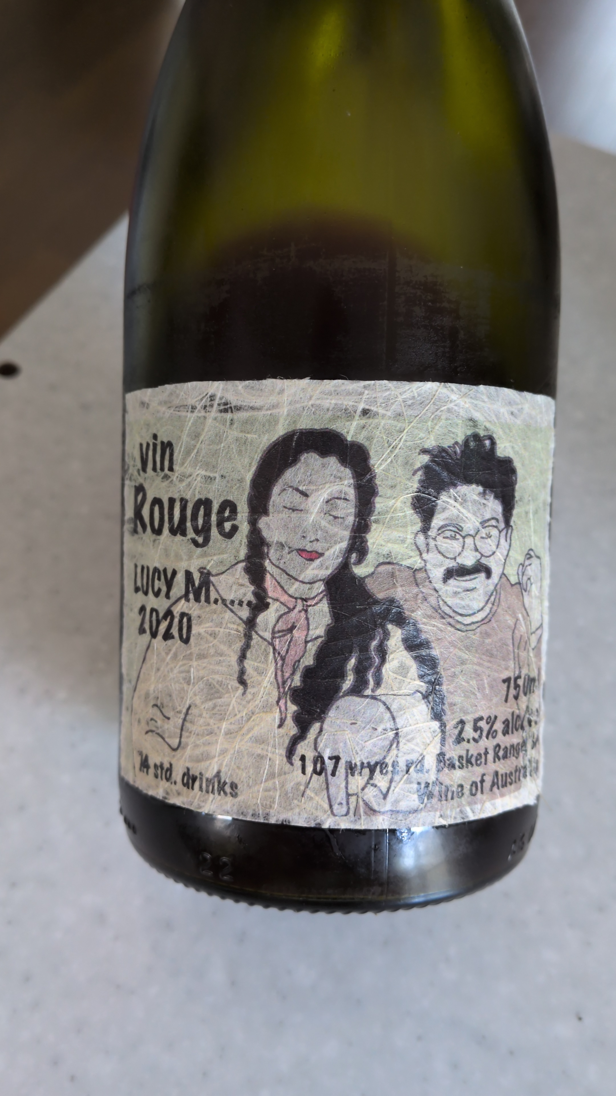 Lucy Margaux Vin Rouge 2020(ルーシー・マルゴー ヴァン
