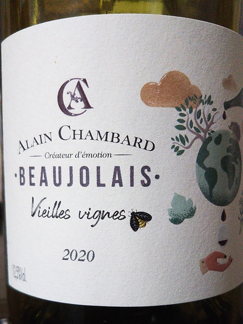 Alain Chambard Beaujolais Nouveau Vieilles Vignes(アラン・シャンバール ボージョレ・ヌーヴォー ヴィエイユ・ヴィーニュ)