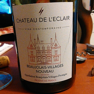 Ch. de l'Eclair Beaujolais Villages Nouveau(シャトー・ド・レクレール ボージョレ・ヴィラージュ ヌーヴォー)