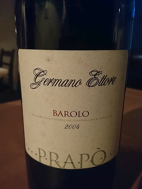 Ettore Germano Barolo Prapò