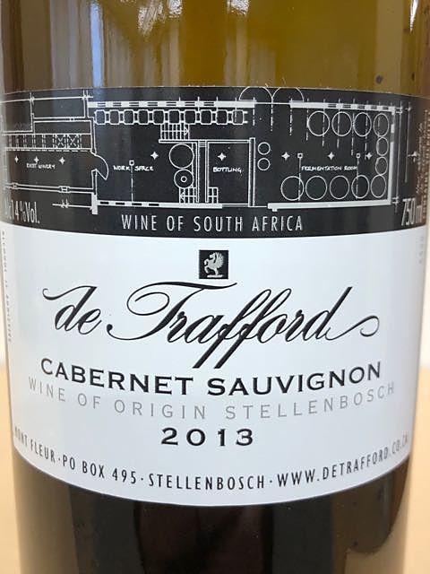 De Trafford Cabernet Sauvignon(ド・トラフォード カベルネ ・ソーヴィニヨン)