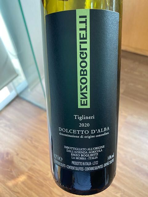 Enzo Boglietti Dolcetto d'Alba Tiglineri