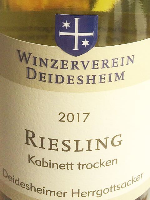 Winzerverein Deidesheim Deidesheimer Herrgottsacker Riesling Kabinett trocken