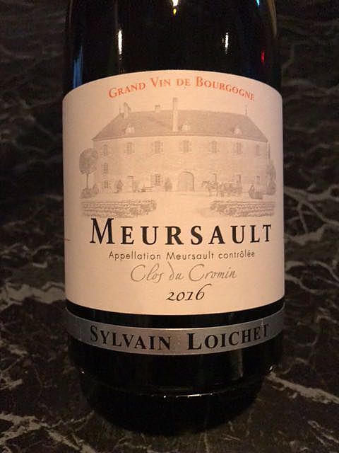 Sylvain Loichet Meursault Clos du Cromin