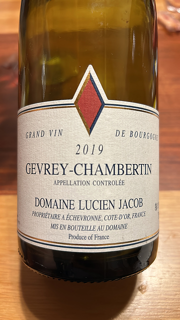 Dom. Lucien Jacob Gevrey Chambertin(ドメーヌ・ルシアン・ヤコブ ジュヴレ・シャンベルタン)