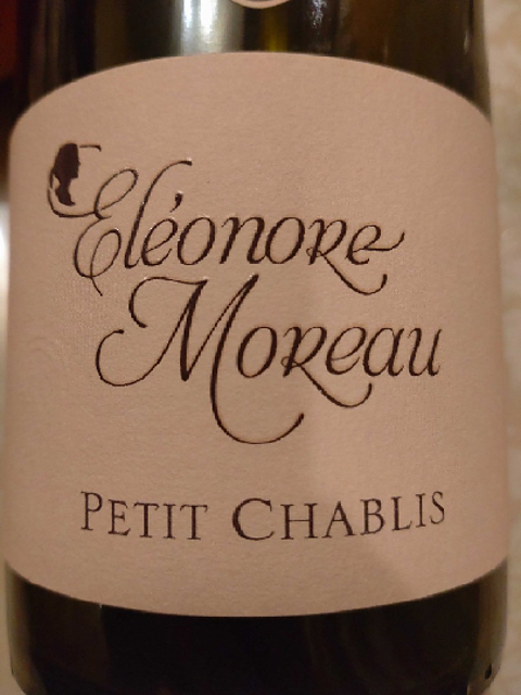 Eléonore Moreau Petit Chablis(エレオノール・モロー プティ・シャブリ)