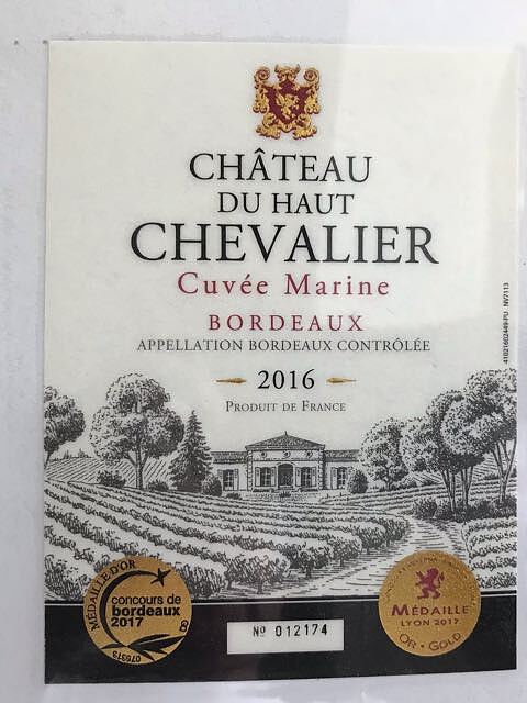 Ch. du Haut Chevalier Cuvée Marine(シャトー・デュ・オー・シュヴァリエ キュヴェ・マリーヌ)