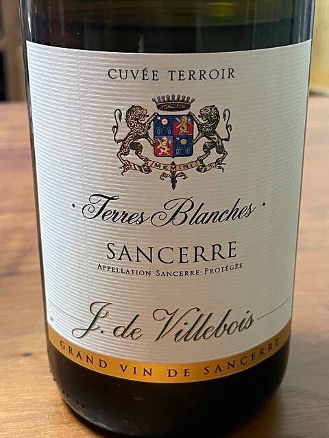 J. de Villebois Sancerre Terres Blanches Cuvée Terroir