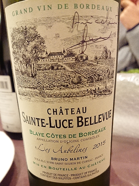 Ch. Sainte Luce Bellevue Les Aubelines