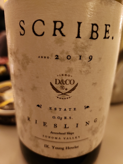 Scribe Estate Riesling