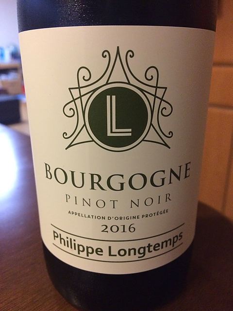 Philippe Longtemps Bourgogne Pinot Noir