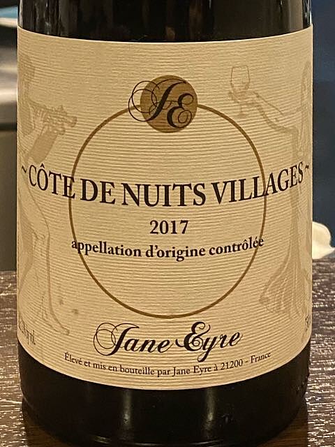 Jane Eyre Côte de Nuits Villages