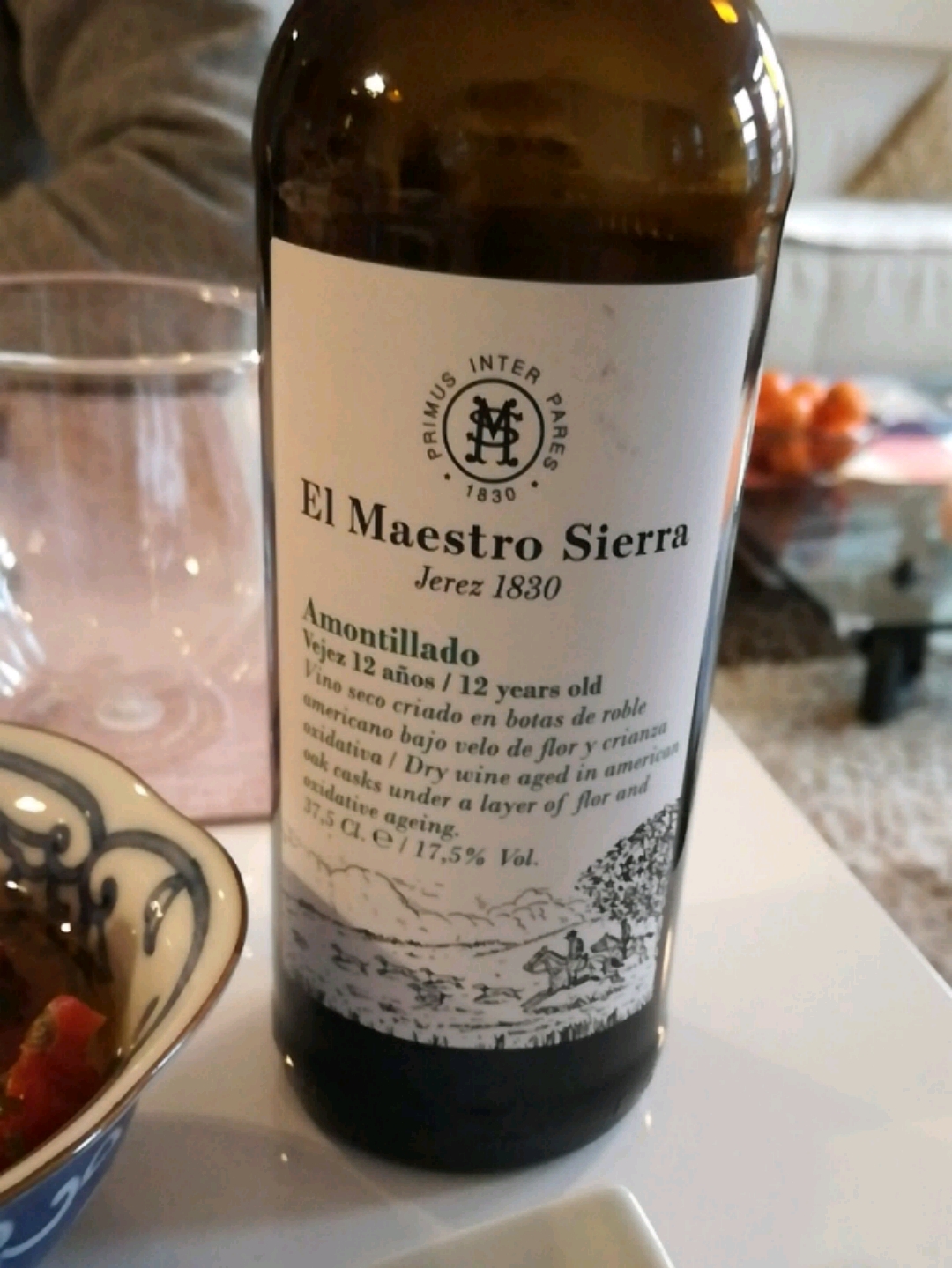 1830 ボデガ・マエストロ・シエラ / アモンティリャード　375ml El Maestro Sierra Amontillado 1830(エル・マエストロ・シエラ