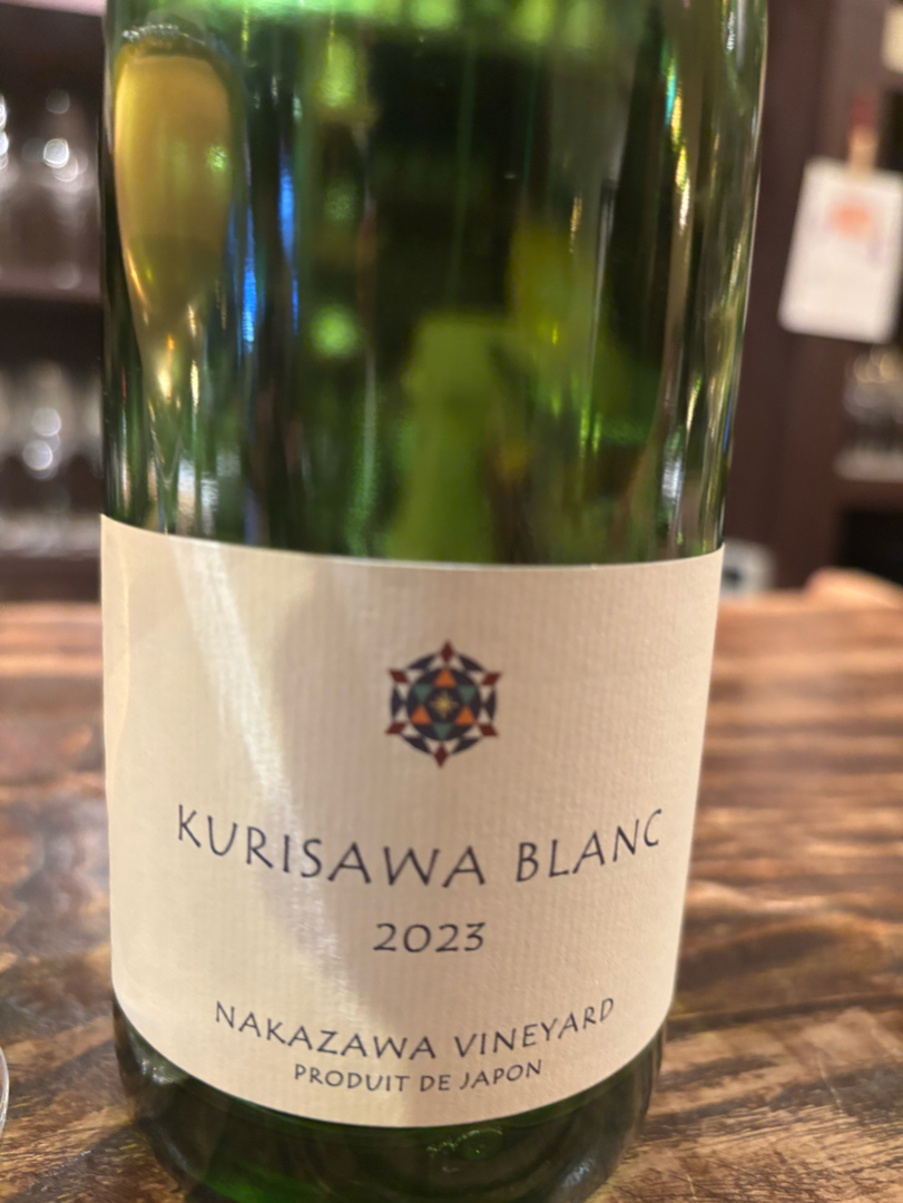 Nakazawa Vineyard Kurisawa Blanc 2023(ナカザワヴィンヤード