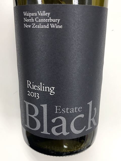 Black Estate Riesling 2013