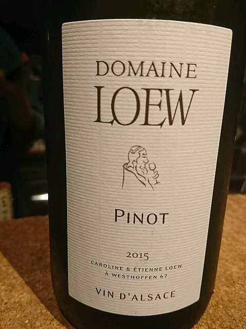 Dom. Loew Pinot Nature(ドメーヌ・ローヴ ピノ ナチュール)