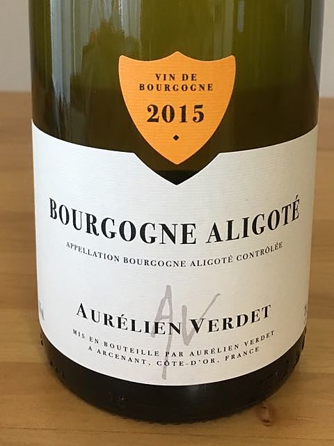 Aurélien Verdet Bourgogne Aligoté