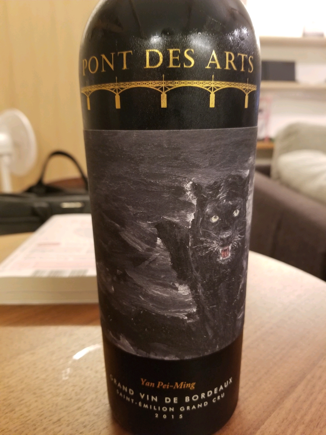 Pont des Arts Yan Pei Ming Grand Vin de Bordeaux | Vinica