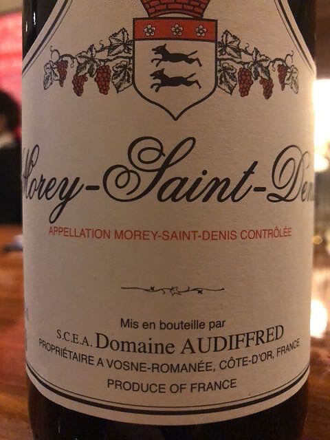 Dom. Audiffred Morey Saint Denis