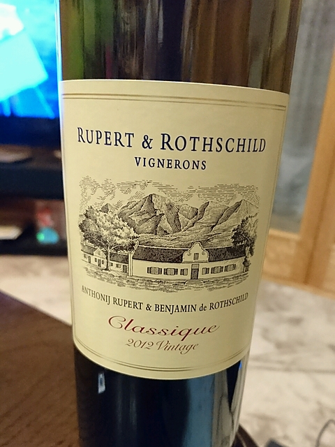 Rupert & Rothschild Classique 2012(ルパート＆ロートシルト クラシック)