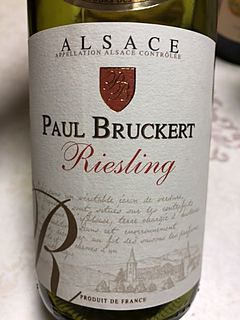 Paul Bruckert Riesling(ポール・ブルケール リースリング)