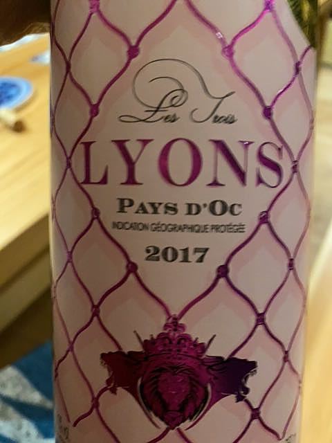 Les Trois Lyons Pays d'Oc(レ・トロワ・リヨン ペイドック)