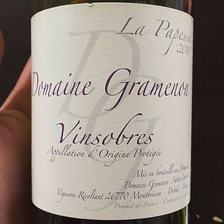 Dom. Gramenon Vinsobres La Papesse