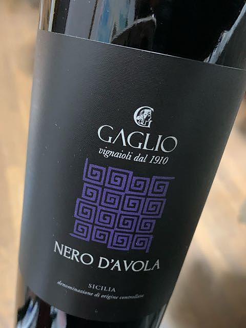 Gaglio Nero d'Avola(ガリオ ネロ・ダーヴォラ)