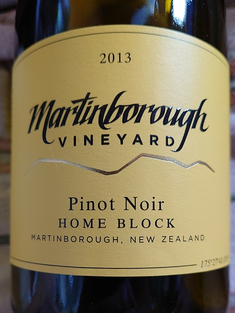 Martinborough Vineyard Home Block Pinot Noir