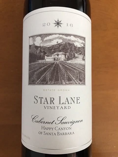 Star Lane Cabernet Sauvignon Happy Canyon(スター・レーン カベルネ・ソーヴィニヨン ハッピー・キャニオン)