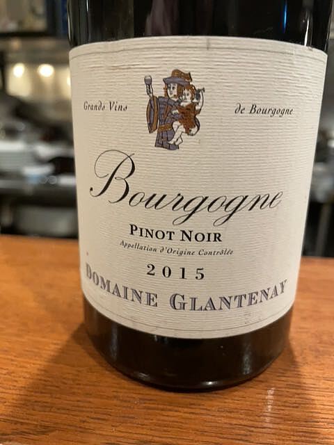 Dom. Georges Glantenay Bourgogne Pinot Noir(ドメーヌ・ジョージ・グラントネイ ブルゴーニュ ピノ・ノワール)