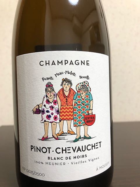 Pinot Chevauchet Blanc de Noir Vieilles Vignes Extra Brut(ピノ・シュヴォシェ ブラン・ド・ノワール ヴィエイユ・ヴィーニュ エクストラ・ブリュット)