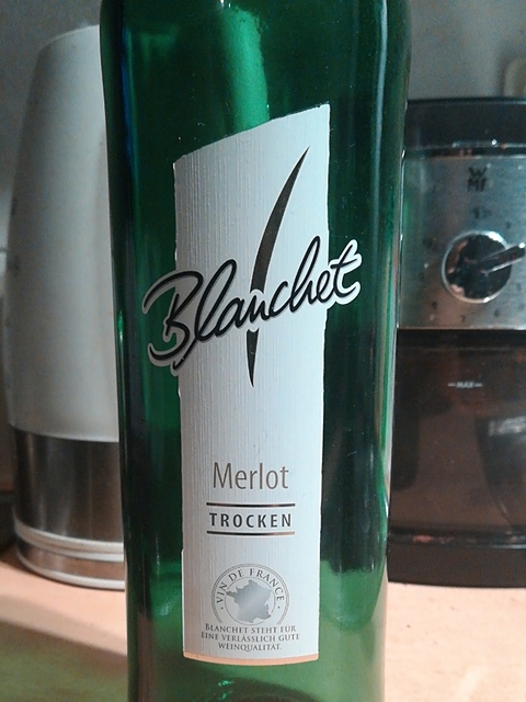 Blanchet Merlot trocken (Vin de France)(ブランシェ メルロ トロッケン)
