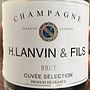 Champagne H. Lanvin & Fils Cuvée Sélection Brut