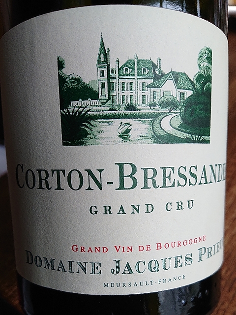 Dom. Jacques Prieur Corton Bressandes Grand Cru(ドメーヌ・ジャック・プリュール コルトン・ブレッサンド グラン・クリュ)