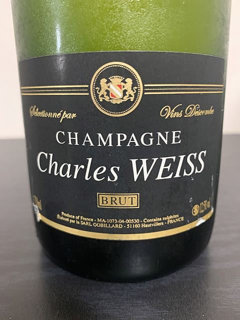 Champagne Charles Weiss Brut