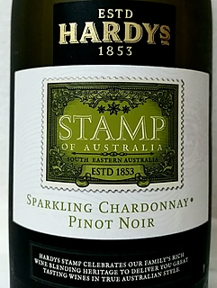 Hardys Stamp of Australia Sparkling Chardonnay Pinot Noir(ハーディーズ スタンプ・オブ・オーストラリア スパークリング シャルドネ ピノ・ノワール)