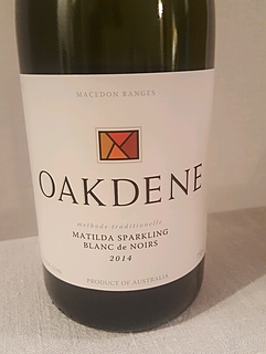 Oakdene Matilda Sparkling Blanc de Noirs(オークディーン マチルダ・スパークリング ブラン・ド・ノワール)