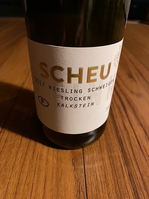 Scheu Riesling Schweigen trocken Kalkstein