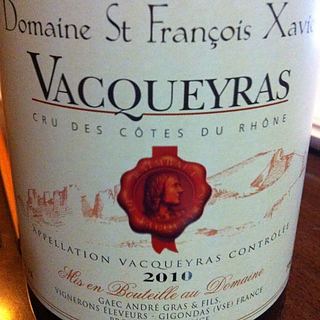 Dom. St François Xavier Vacqueyras
