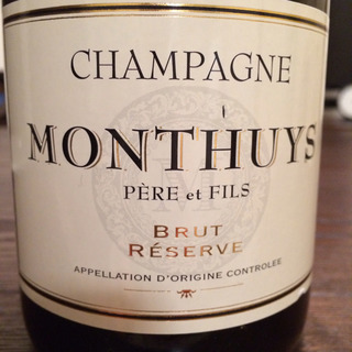 Monthuys Père et Fils Brut Réserve(モンテュイ・ペール・エ・フィス ブリュット レゼルヴ)