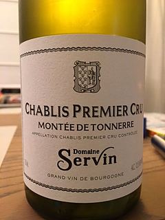 Dom. Servin Chablis 1er Cru Montée de Tonnerre(ドメーヌ・セルヴァン シャブリ プルミエ・クリュ モンテ・ド・トネール)