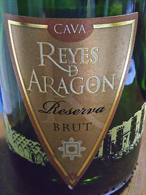 Reyes de Aragón Cava Brut Reserva(レジェス・デ・アラゴン カヴァ ブリュット レゼルヴァ)
